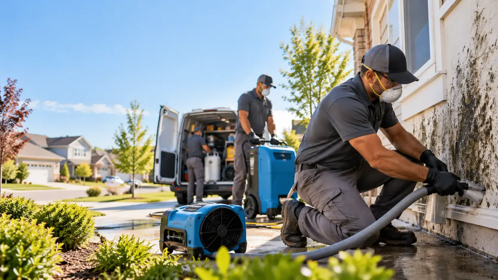 Mold Remediation in Center, ND